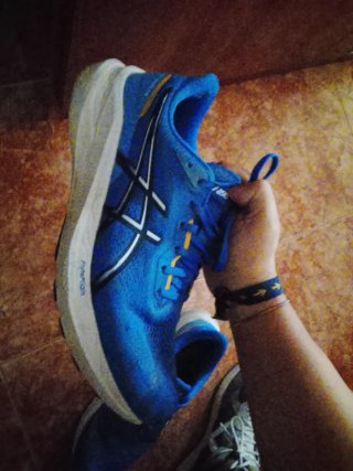 Zapatillas running Asics azules