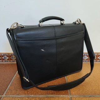 Maletín Addison Negro Piel