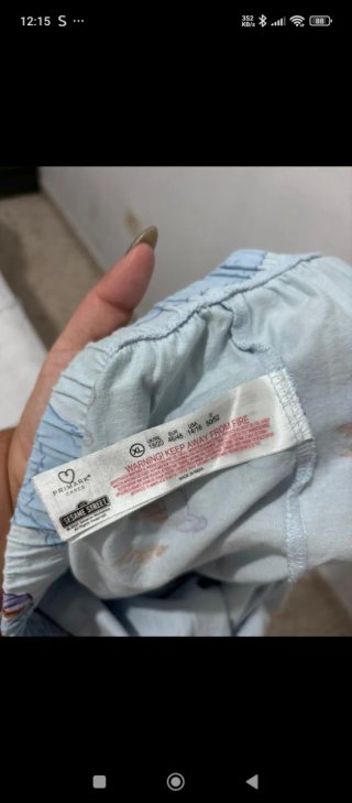 Pijama Corto Tirantes Barrio Sésamo Talla XL
