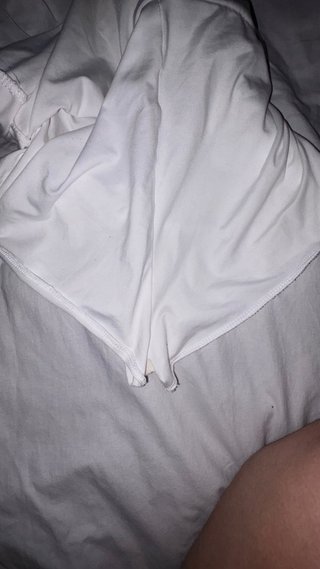 Falda/pantalón blanca con tiras