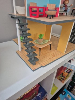 Casa de muñecas moderna