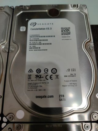 Lote 4 discos duros Seagate 2TB