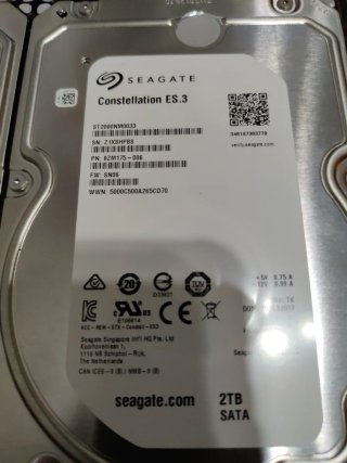 Lote 4 discos duros Seagate 2TB