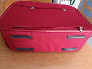 Bolso de viaje Samsonite rojo