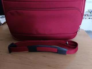 Bolso de viaje Samsonite rojo