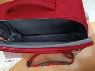 Bolso de viaje Samsonite rojo