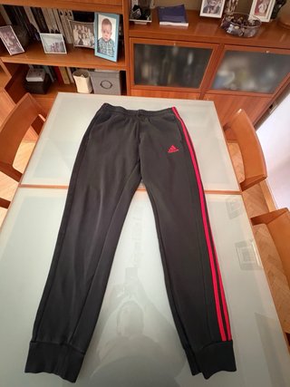 Conjunto Adidas Chándal Rojo y Negro