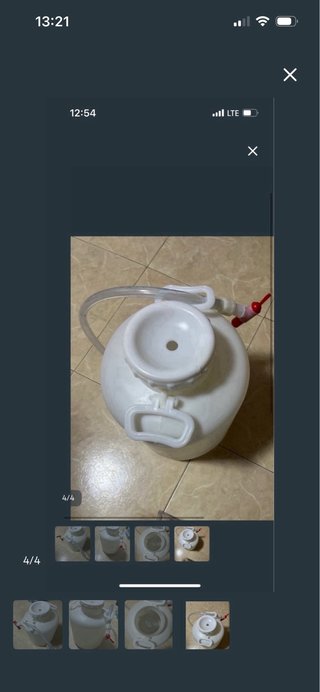 Bidón Agua 20L Redondo Boca Ancha