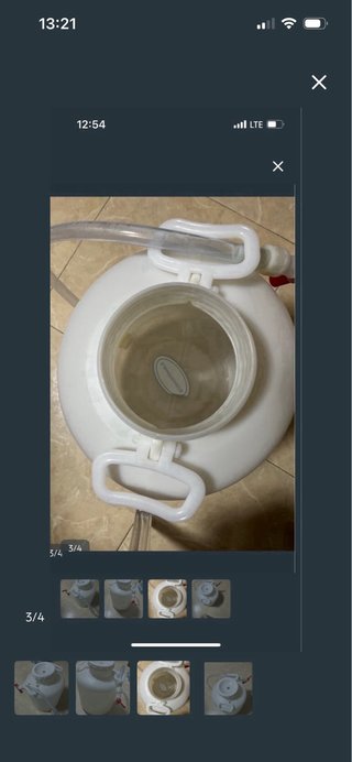 Bidón Agua 20L Redondo Boca Ancha