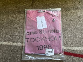 Camiseta Acne Studios Rosa Talla L