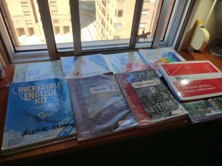 Libros de 1° de la ESO de Anaya, Edebe, Teide, MC