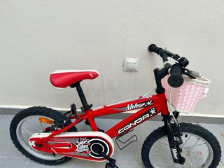 Bicicleta Infantil Roja Conor Meteor