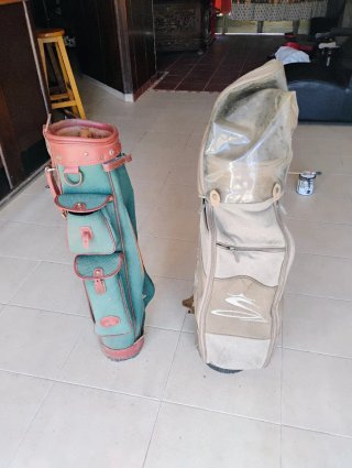 Lote 2 Bolsas de palos de golf antiguas