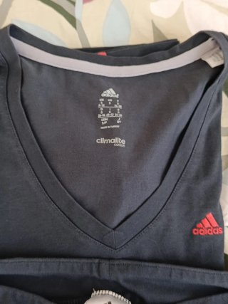 Conjunto Adidas azul y rojo