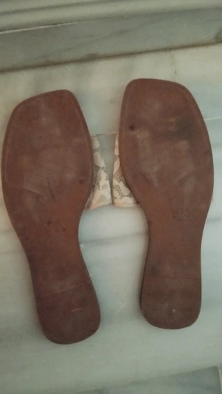 Sandalias Zara Beige y Marrón