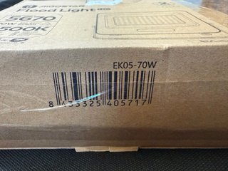 2 Focos LED Aigostar 70W IP65 Exterior