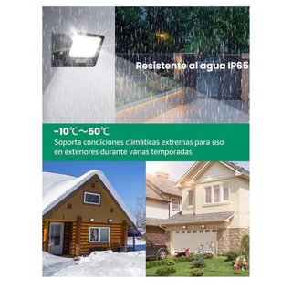 2 Focos LED Aigostar 70W IP65 Exterior