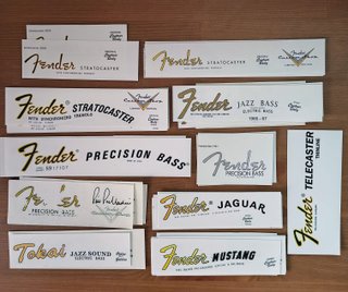 Water Slide Decals guitarra o bajo