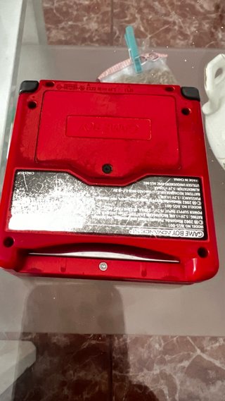 Nintendo Game Boy Advance SP Roja