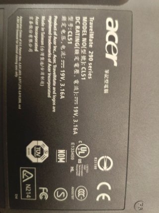 Scheda madre portatile ACER