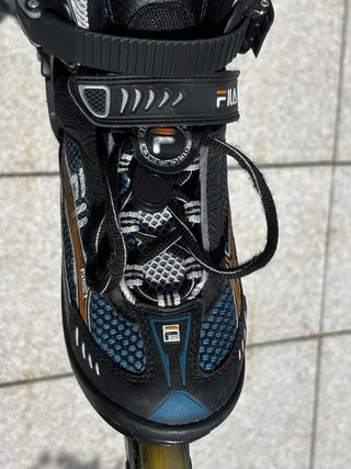 Patines en línea Fila negros adulto