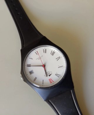 Reloj L WATCH Unisex Cuarzo Blanco sumergible