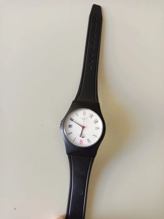 Reloj L WATCH Unisex Cuarzo Blanco sumergible