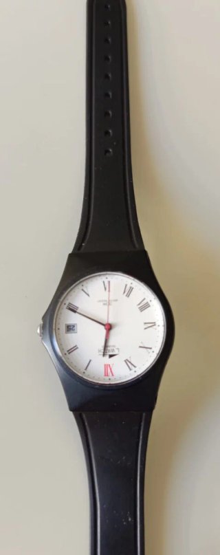 Reloj L WATCH Unisex Cuarzo Blanco sumergible
