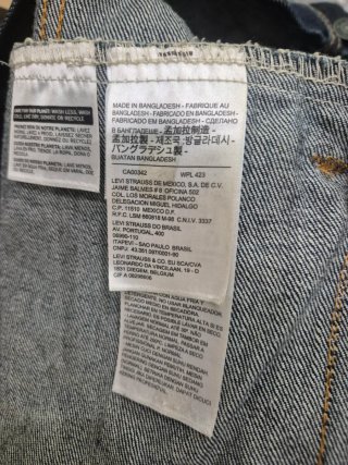 Chaqueta tejana Levi's azul