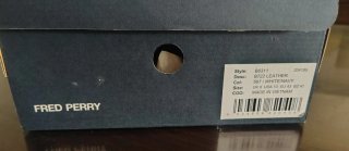 Zapatillas Fred Perry Talla 43 .Usadas