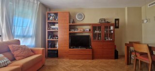 Mueble de salón , chapado en madera cerezo natural