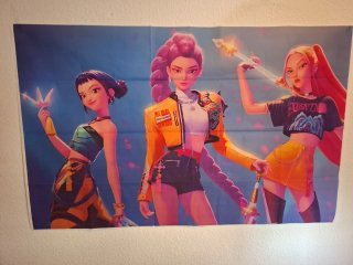 Póster tela K-Pop