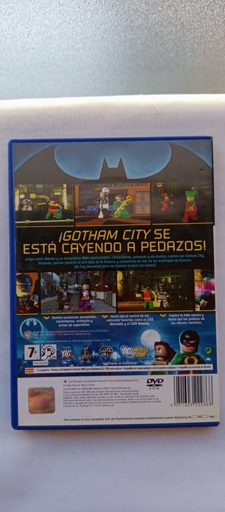LEGO Batman El Videojuego PS2 PAL España PERFECTO