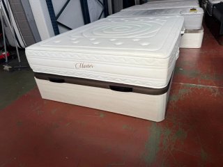 Canapé Madera Tapa 3D+Colchón donkoi Visco150x190