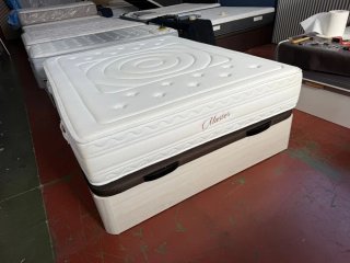 Canapé Madera Tapa 3D+Colchón donkoi Visco150x190