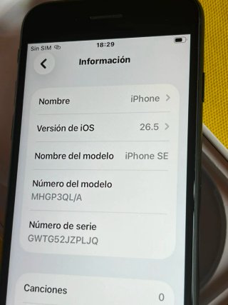 iPhone SE 2da Gen 64GB Negro