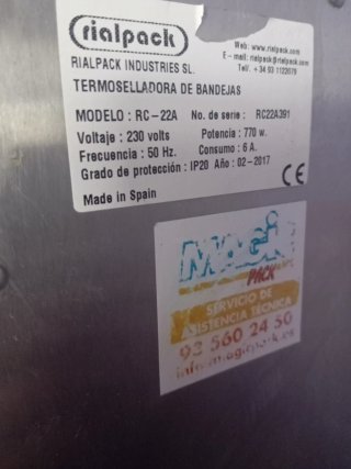 Termo selladora rialpack