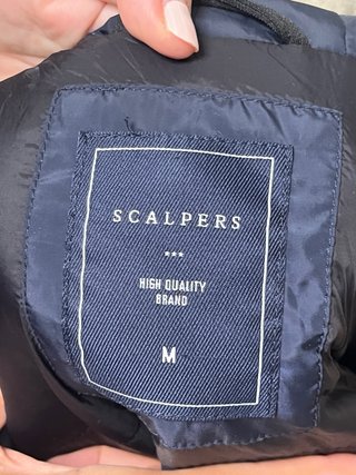 Cazadora Scalpers Azul Marino Talla M