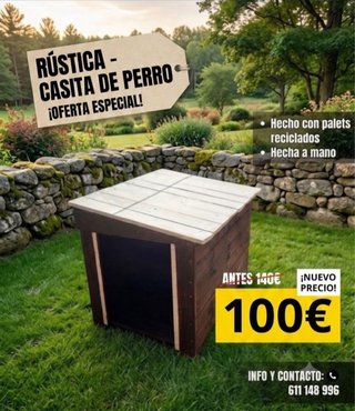 CASETA DE PERRO - Oferta