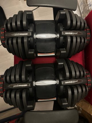 Par de Mancuernas Ajustables 40kg