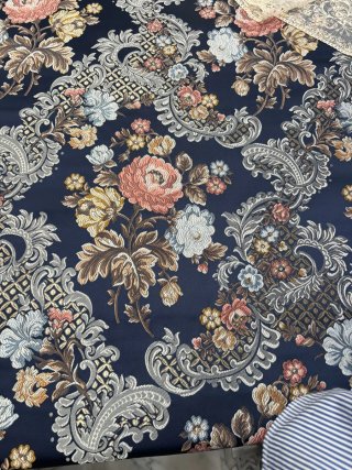 Tela Fallera Azul Multicolor