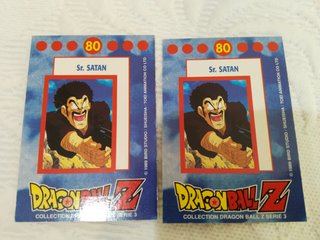17 Cartas Dragon Ball Z Serie 3 + 1 Sobre vacío