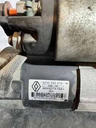 Motor arranque renault 8200584675b clio iii 61453