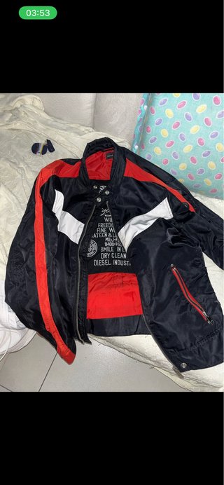 Giacca Diesel Vintage Nylon Biker