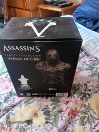 Caja Vacía Assassin's Creed Busto Altair Bronze