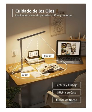Lámpara Escritorio LED Lepro 800 LM