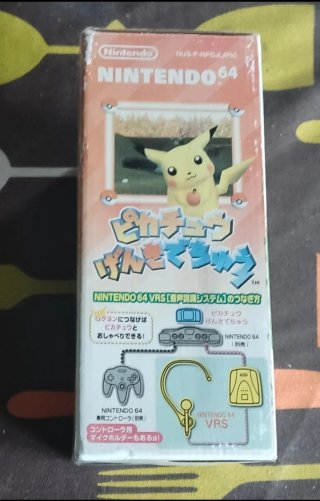 Nintendo 64 Hey You Pikachu Micrófono