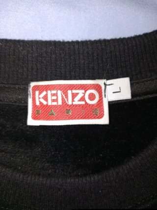 Sudadera Kenzo Paris Negra Multicolor