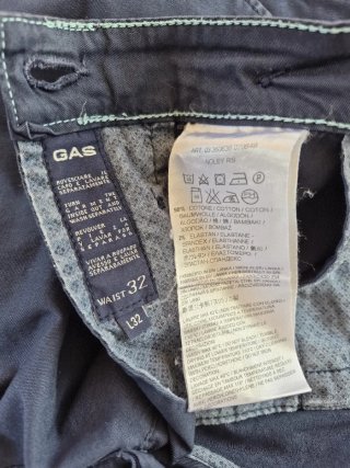 Pantalón Gas azul hombre