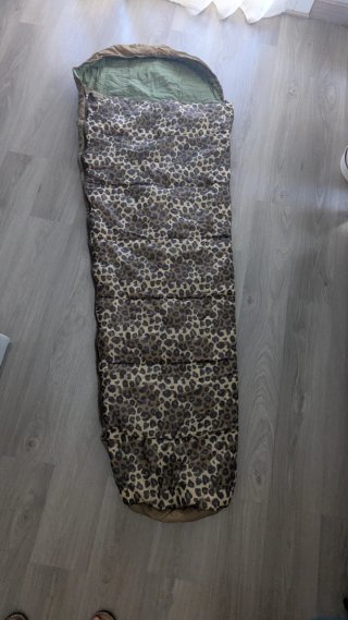 Saco de dormir estampado leopardo